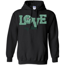Load image into Gallery viewer, Glitter Love For Dallas Stars Fans Hoodie Shirt