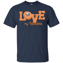 Load image into Gallery viewer, Glitter Love For New York Islanders Fans T - Shirt For Men