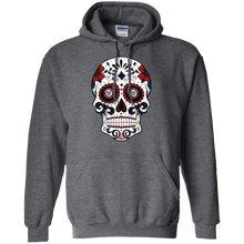 Load image into Gallery viewer, Washington Nationals Sugar Skull Hoodie Shirt