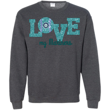 Load image into Gallery viewer, Glitter Love For Seattle Mariners Fans Sweatshirt