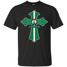 Load image into Gallery viewer, Cross Shirt For Jesus And Boston Celtics Fans T - Shirt For Men