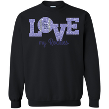 Load image into Gallery viewer, Glitter Love For Colorado Rockies Fans Sweatshirt