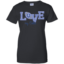 Load image into Gallery viewer, Glitter Love For Indianapolis Colts Fans T-Shirt For Women