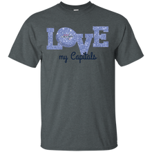 Load image into Gallery viewer, Glitter Love For Washington Capitals Fans T - Shirt For Men