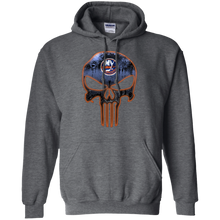 Load image into Gallery viewer, New York Islanders Hockey The Punisher Skull Hoodie Shirt