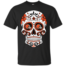 Load image into Gallery viewer, Cleveland Browns Sugar Skull T - Shirt For Men