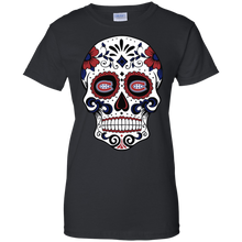 Load image into Gallery viewer, Montréal Canadiens Sugar Skull T-Shirt For Women