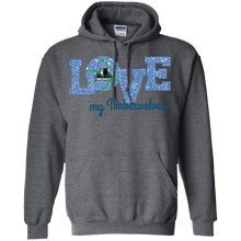 Load image into Gallery viewer, Glitter Love For Minnesota Timberwolves Fans Hoodie Shirt