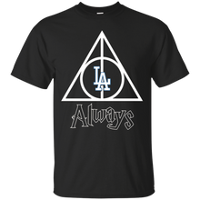 Load image into Gallery viewer, Deathly Hallows For Los Angeles Dodgers And Harry Potter Fans T - Shirt For Men
