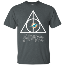 Load image into Gallery viewer, Deathly Hallows For Miami Dolphins And Harry Potter Fans T - Shirt For Men