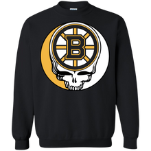 Load image into Gallery viewer, Boston Bruins Hockey Grateful Dead Steal Your Face Sweatshirt