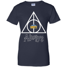 Load image into Gallery viewer, Deathly Hallows For Denver Nuggets And Harry Potter Fans T-Shirt For Women