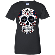 Load image into Gallery viewer, Washington Capitals Sugar Skull T-Shirt For Women