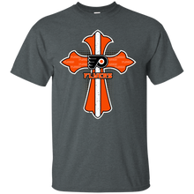 Load image into Gallery viewer, Cross Shirt For Jesus And Philadelphia Flyers Fans T - Shirt For Men
