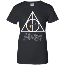 Load image into Gallery viewer, Deathly Hallows For Utah Jazz And Harry Potter Fans T-Shirt For Women