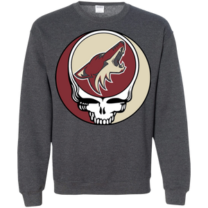 Arizona Coyotes Hockey Grateful Dead Steal Your Face Sweatshirt