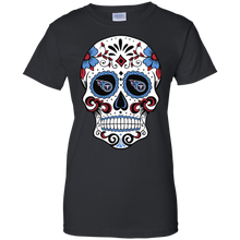 Load image into Gallery viewer, Tennessee Titans Sugar Skull T-Shirt For Women