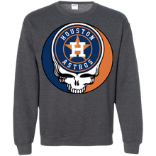 Load image into Gallery viewer, Houston Astros Baseball Grateful Dead Steal Your Face Sweatshirt