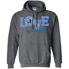 Load image into Gallery viewer, Glitter Love For Dallas Mavericks Fans Hoodie Shirt