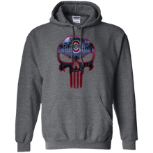 Load image into Gallery viewer, Ohio State Buckeyes Football The Punisher Skull Hoodie Shirt