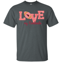 Load image into Gallery viewer, Glitter Love For Arizona Cardinals Fans T - Shirt For Men
