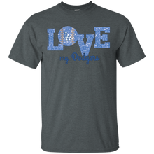 Load image into Gallery viewer, Glitter Love For Los Angeles Dodgers Fans T - Shirt For Men