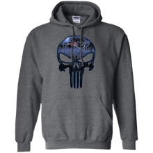 Load image into Gallery viewer, New England Patriots Football The Punisher Skull Hoodie Shirt