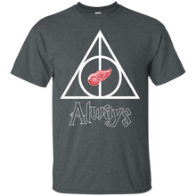 Load image into Gallery viewer, Deathly Hallows For Detroit Red Wings And Harry Potter Fans T - Shirt For Men
