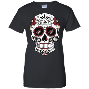 Arizona Coyotes Sugar Skull T-Shirt For Women