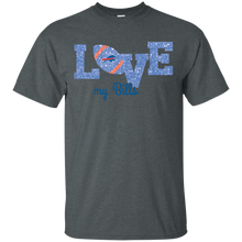 Load image into Gallery viewer, Glitter Love For Buffalo Bills Fans T - Shirt For Men
