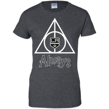 Load image into Gallery viewer, Deathly Hallows For Los Angeles Kings And Harry Potter Fans T-Shirt For Women