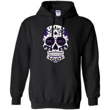 Load image into Gallery viewer, Tcu Horned Frogs Sugar Skull Hoodie Shirt