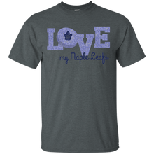 Load image into Gallery viewer, Glitter Love For Toronto Maple Leafs Fans T - Shirt For Men