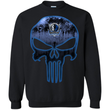 Load image into Gallery viewer, Dallas Mavericks Basketball The Punisher Skull Sweatshirt
