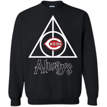 Load image into Gallery viewer, Deathly Hallows For Cincinnati Reds And Harry Potter Fans Sweatshirt