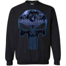 Load image into Gallery viewer, Minnesota Timberwolves Basketball The Punisher Skull Sweatshirt