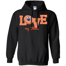 Load image into Gallery viewer, Glitter Love For Edmonton Oilers Fans Hoodie Shirt