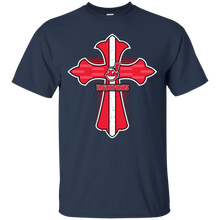 Load image into Gallery viewer, Cross Shirt For Jesus And Cleveland Indians Fans T - Shirt For Men