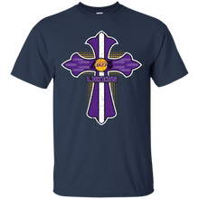 Load image into Gallery viewer, Cross Shirt For Jesus And Los Angeles Lakers Fans T - Shirt For Men