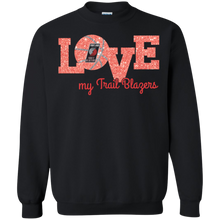 Load image into Gallery viewer, Glitter Love For Portland Trail Blazers Fans Sweatshirt