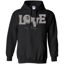 Load image into Gallery viewer, Glitter Love For Los Angeles Kings Fans Hoodie Shirt