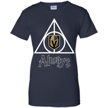 Load image into Gallery viewer, Deathly Hallows For Vegas Golden Knights And Harry Potter Fans T-Shirt For Women