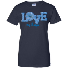 Load image into Gallery viewer, Glitter Love For Orlando Magic Fans T-Shirt For Women