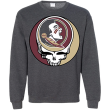 Load image into Gallery viewer, Florida State Seminoles Footballl Grateful Dead Steal Your Face Sweatshirt