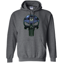 Load image into Gallery viewer, Milwaukee Bucks Basketball The Punisher Skull Hoodie Shirt