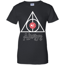 Load image into Gallery viewer, Deathly Hallows For Atlanta Hawks And Harry Potter Fans T-Shirt For Women