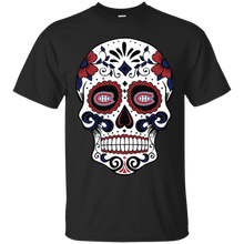 Load image into Gallery viewer, Montréal Canadiens Sugar Skull T - Shirt For Men