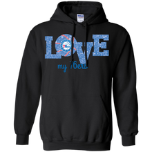Load image into Gallery viewer, Glitter Love For Philadelphia 76ers Fans Hoodie Shirt
