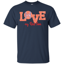 Load image into Gallery viewer, Glitter Love For Boston Red Sox Fans T - Shirt For Men