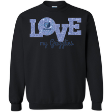 Load image into Gallery viewer, Glitter Love For Memphis Grizzlies Fans Sweatshirt